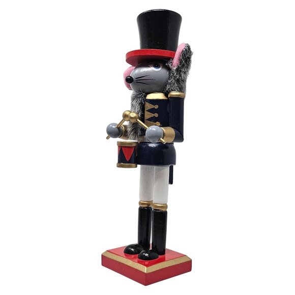 Drummer Mouse Soldier 10" Christmas Nutcracker - Picture 4 of 4